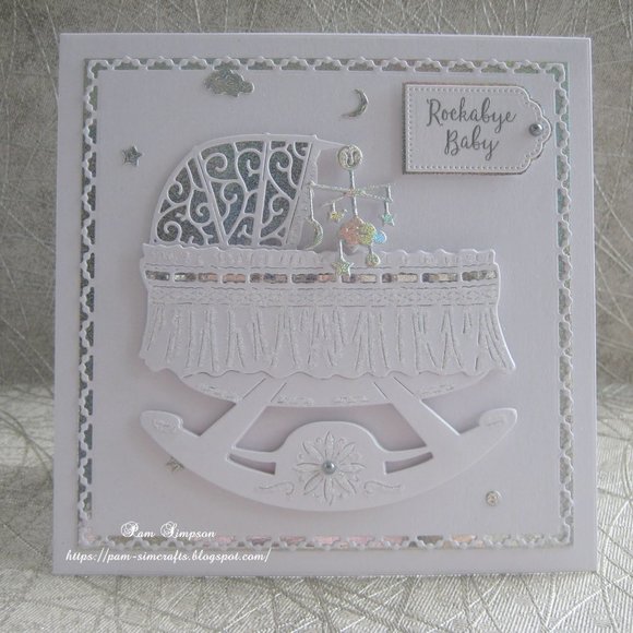 3D Baby Cradle thinlit die - Picture 7 of 9